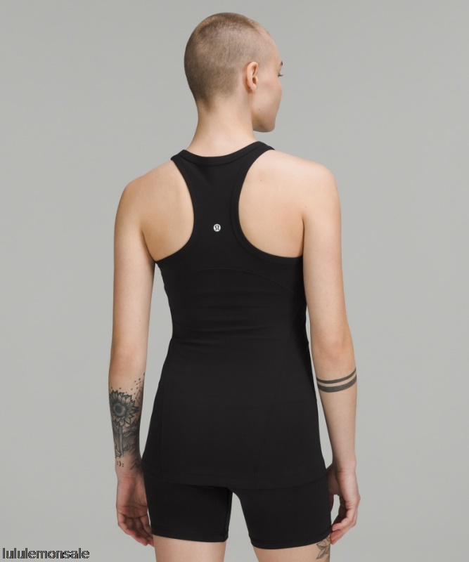 Lululemon Damen DELULU564 | Align Hüftlanges Tanktop Mit Racerback Online Nur Schwarz